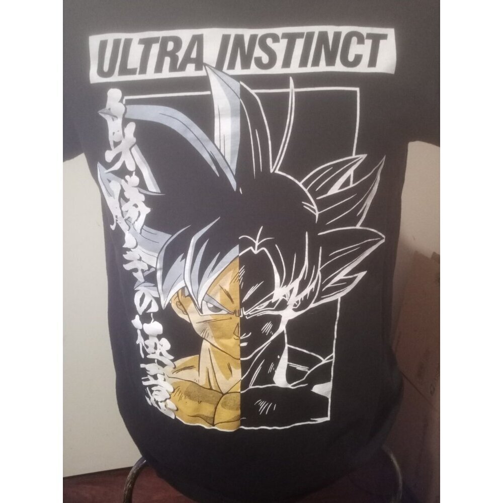 Dragon Ball Z T Shirt Size Small Black Ultra Instinct Graphic Short Sleeve Men S - Picture 2 of 9